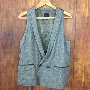 Gap Wool Herringbone Vest